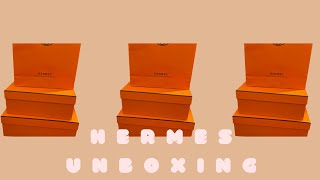 HERMES UNBOXING | HERMES TRIPLE UNBOXING | SANDALS | CAN'T BELIEVE I FOUND THESE ONLINE 😱