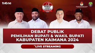 [LIVE] Debat Publik Calon Bupati & Wakil Bupati Kabupaten Kaimana 2024 | tvOne