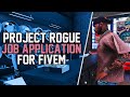 MOST ADVANCED JOB APPLICATION SYSTEM ON FIVEM | 2024 | https://discord.gg/projectrogue
