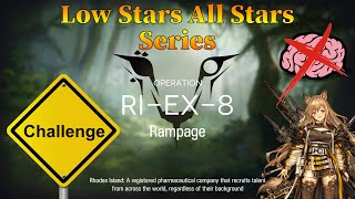 Arknights RI-EX-8 Challenge Mode Guide Low Stars All Stars