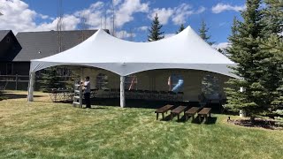 Presenting Our 20’x40’ Marquee High Peak Tents