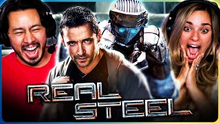 REAL STEEL (2011) Movie Reaction! | First Time Watch! | Hugh Jackman | Evangelin