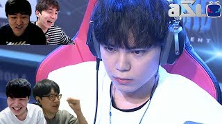 ASL7 스타대회 김윤환 8강진출ㄷㄷ 게이머 BJ들 반응ㅋㅋㅋㅋ