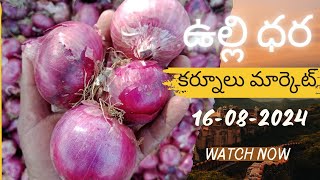 Kurnool market onion price