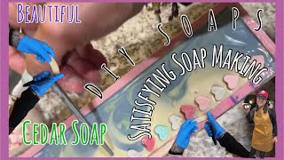 Old-School Meets Luxury: Handmade Cedar🪵 Soap Recipe‼️| Aroma and Color 🫧