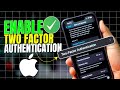 How to Enable Two-Factor Authentication for Apple ID on iPhone | Apple ID Security Settings