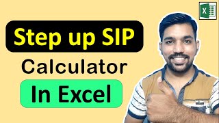 Step up SIP Calculator in Excel FREE Download (Hindi)