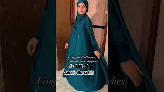 🧕Full long Jilbab with attach Nosepiece in Imported Fabric. More colours available. @jahansabayahub