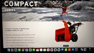 Ariens Compact 24 Snowblower Review