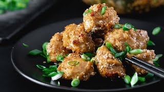 Savory Sesame Chicken Meatballs | Easy Asian-Inspired Recipe