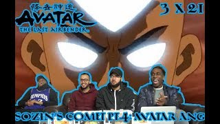 The Final Battle! Avatar The Last Airbender 3 x 21 "Sozin's Comit Pt.4: Avatar Aang" Reaction/Review