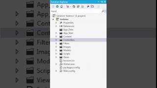 Searching inside Solution Explorer