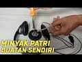 eksperimen solder timah batang dan minyak patri pada kabel kecil