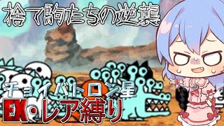 １から始めるレア・EXキャラ縛り＃宇宙編13（にゃんこ大戦争をゆっくり実況）