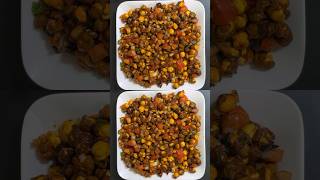 Roasted Chana Chaat Recipe 😋🔥😍| Chana Chaat Recipe #shorts #chaat