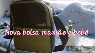 Bolsa mamãe e bebê Natura