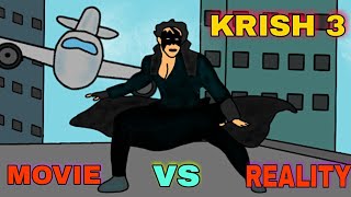 krrish ll movie vs reality ll part 2  Movie vs reality ll spoof animation
