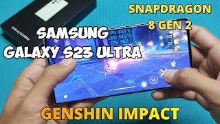 Genshin Impact in Samsung Galaxy S23 Ultra