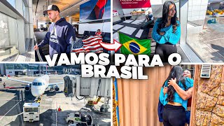 VAMOS PARA O BRASIL | ACOMPANHE A NOSSA VIAGEM | VLOG