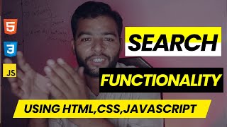 🚀 HTML CSS JavaScript Project | Implement a Dynamic Search Function for Your Website