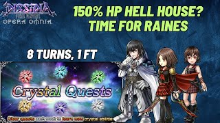 DFFOO [GL] Hell House Crystal Quest: 8T 1FT Clear, 3X Green Crystal Characters