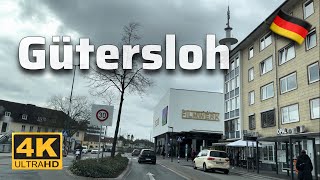 Gütersloh City 🏙️, Germany 🇩🇪| 4k| Drive Tour!