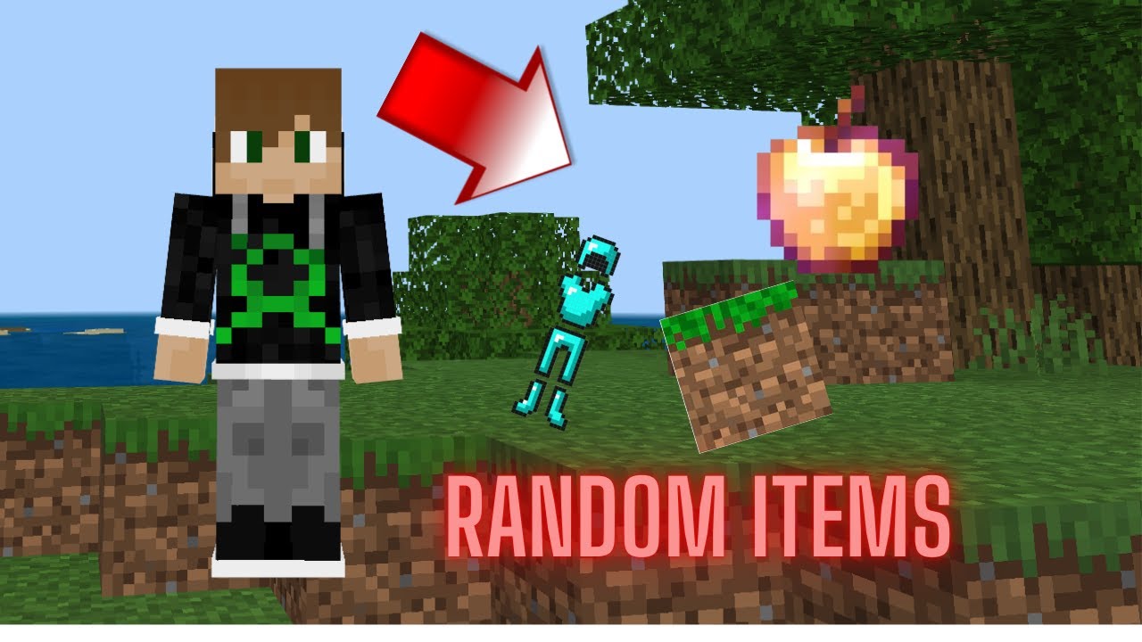 Minecraft Manhunt But Jumping Gives Random Items Youtube