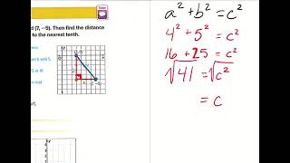 5.7 Pythagorean Theorem on a Graph