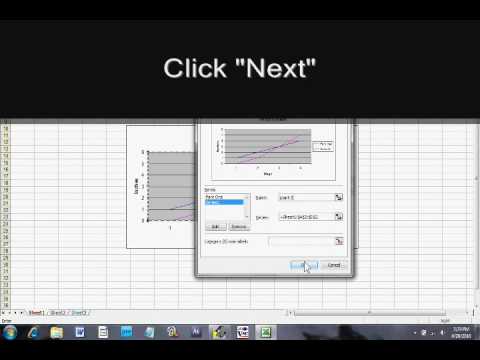 How to Make Line Graphs in Excel 2003 How to Make Line Graphs in Excel 2003