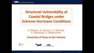 Conference: Structural Vulnerability of Coastal Bridges under Extreme Hurricane Conditions