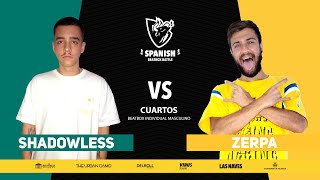 Shadowless vs Zerpa - 1/4 Final | Solo | Spanish beatbox battle 2021