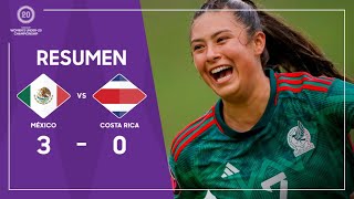 México 3-0 Costa Rica | 2023 Concacaf Women's Under-20 Championship