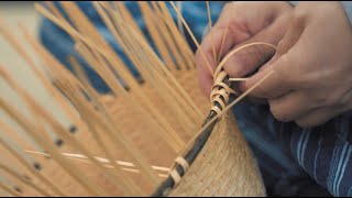 手技TEWAZA「奥会津編み組細工」OKU-AIZU-AMIKUMIZAIKU（BASKETRY）／伝統工芸 青山スクエア Japan traditional crafts Aoyama Square