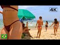 🇧🇷 Walking tour on Ipanema beach 4K | Rio de Janeiro, Beach walk