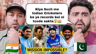 20 Unique Records By Indian Cricketers That Are Impossible To Break | Shocking Pakistani Reaction |