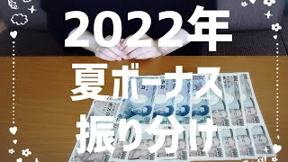 【給料日ルーティン】ボーナス振り分け'22.夏