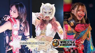 Championships Galore | STARDOM Dream Queendom 2024 \u0026 NJPW Wrestle Kingdom 19 Review