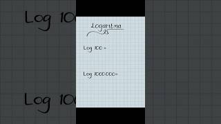 cara menghitung nilai logaritma | log 100 = #logaritma #matematika #shorts