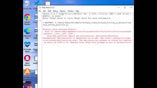 Python Tutorial - VPython - Creation of 3D Moving Ball