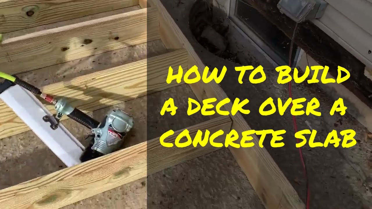 How To Lay Decking On Concrete Floor – Flooring Site