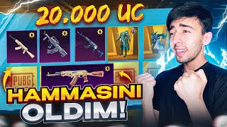 20,000 UC AKM va ULTIMATE OCHDIK 🥵 PUBG MOBILE!!!