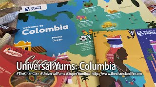 TheChanClan Eats: Universal Yums - Colombia Super Yum Box and Picks Favorite Dulce de Leche Wafers!