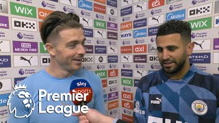Riyad Mahrez, Jack Grealish discuss Manchester City comeback v. Spurs | Premier League | NBC Sports