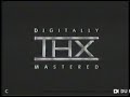 THX - Digitally Mastered (1998) Company Logo (VHS Capture) High Tone #1