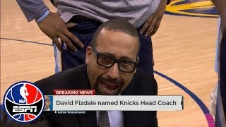 Woj: David Fizdale named head coach of the New York Knicks | NBA Countdown | ESPN