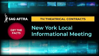New York TV/Theatrical Contracts Informational Meeting