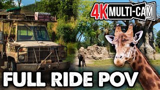 Kilimanjaro Safaris - Full Ride - 4K Multi-Cam POV