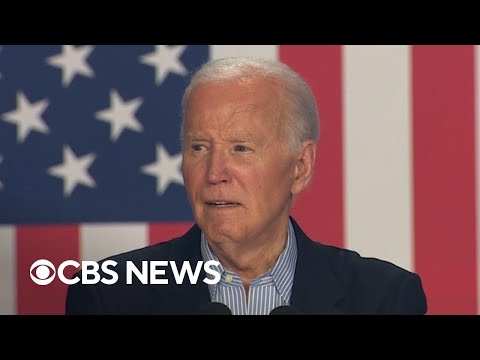 Joe Biden says staying in 2024 race would be 'real distraction' to effort to defeat Trump