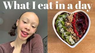 what I eat in a day as a *vegan teen*