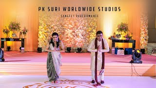 Wedding Sangeet performance on wah wah ramji song | PK Suri Worldwide Studios